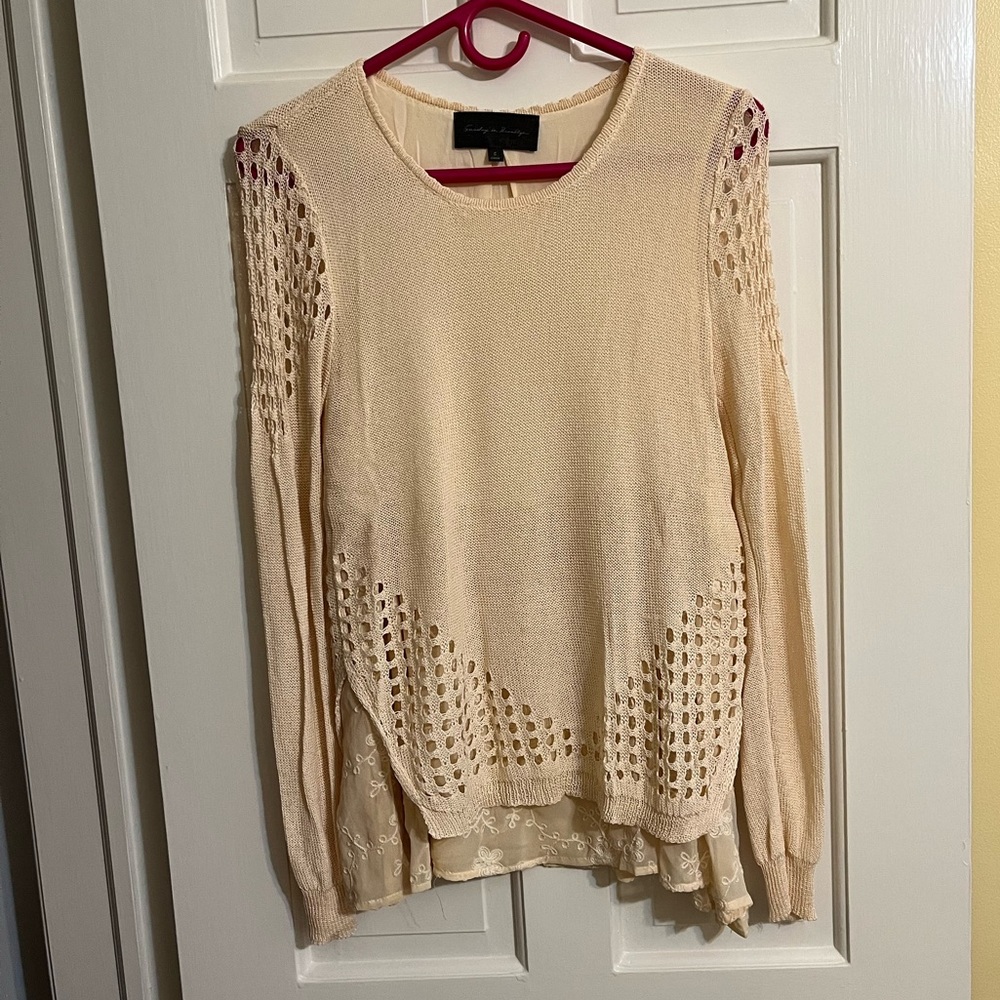 Anthropologie Sunday in Brooklyn sweater